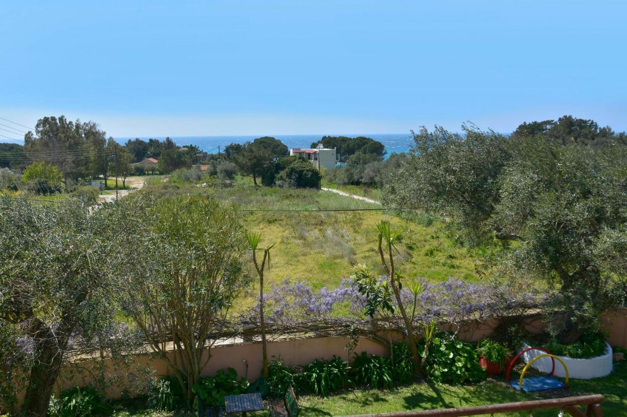 Ferienwohnung Giokos Ágios Matthaíos Exterior foto