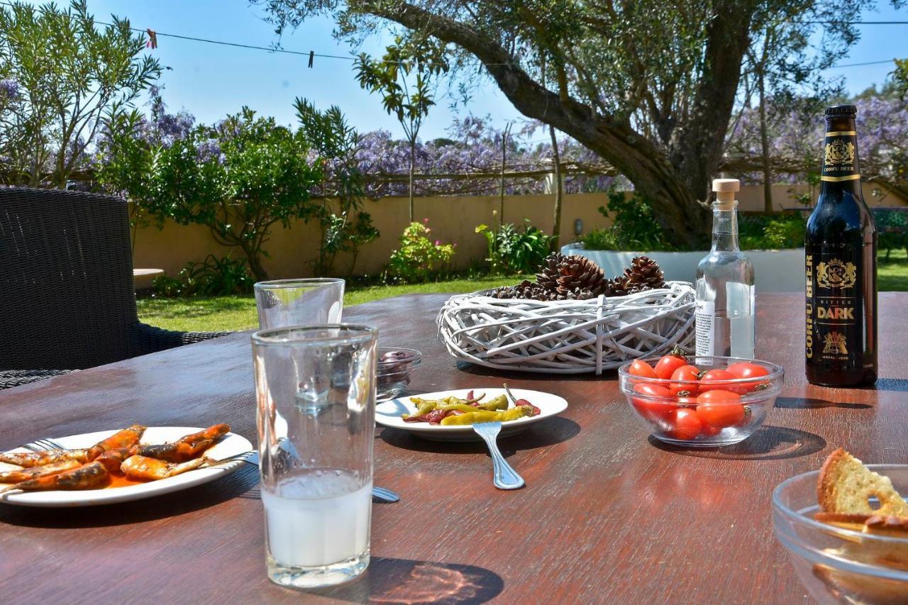 Ferienwohnung Giokos Ágios Matthaíos Exterior foto
