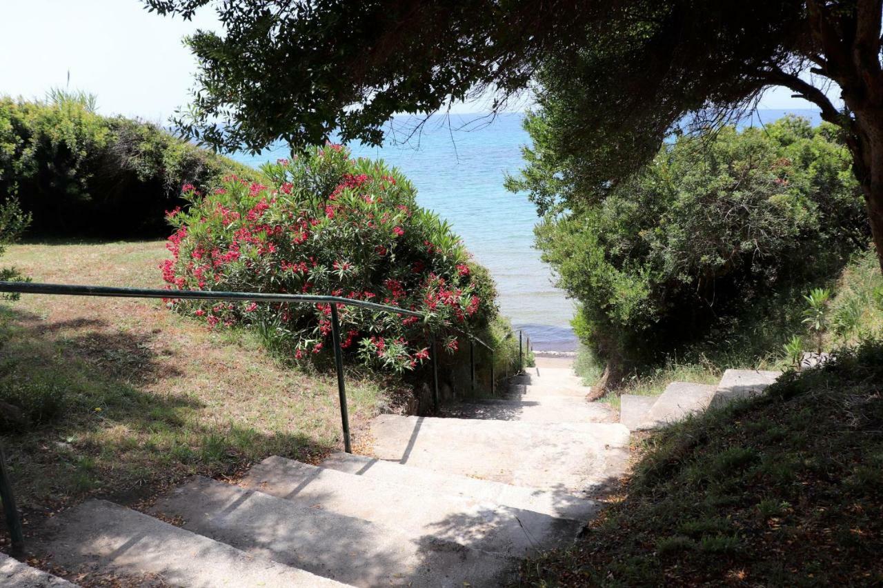 Ferienwohnung Giokos Ágios Matthaíos Exterior foto